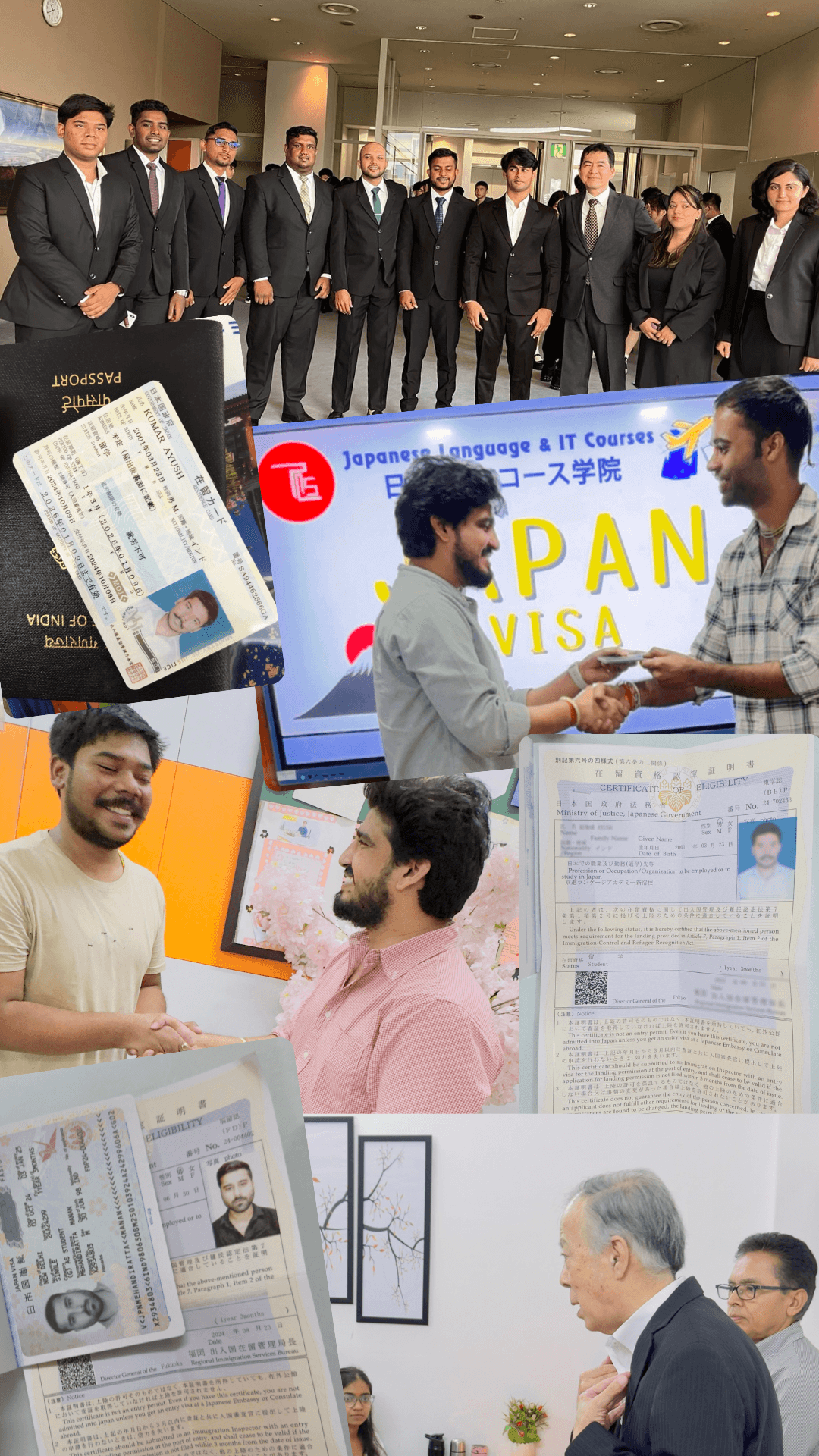 Japan Visa Background Mobile