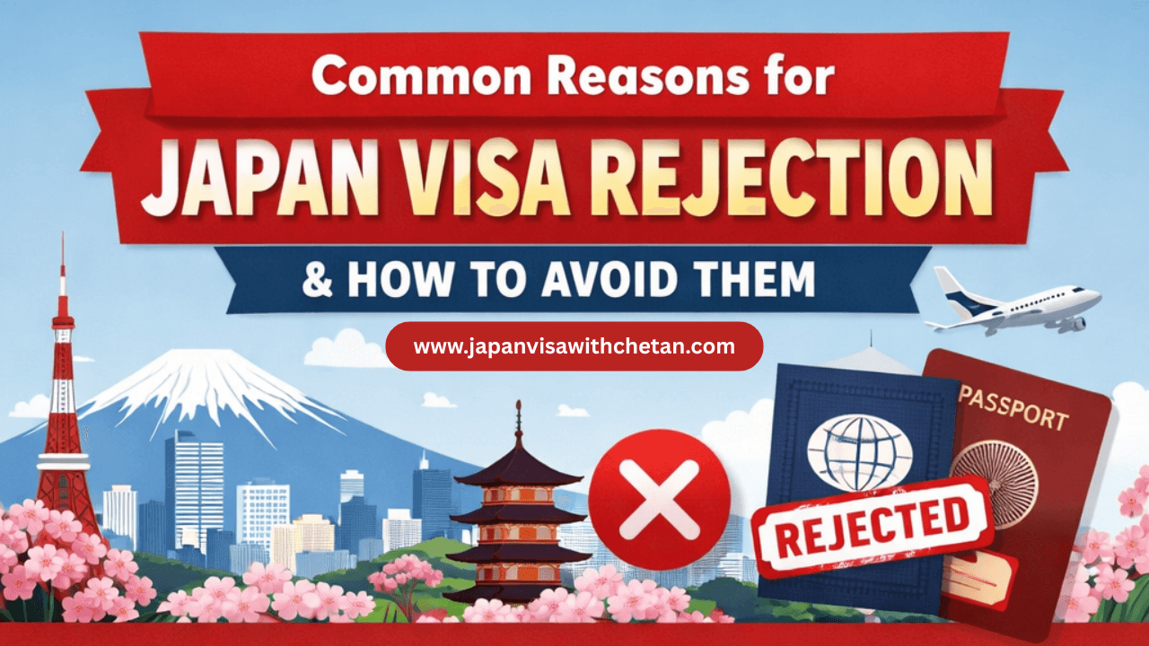 Common Reasons for Japan Visa Rejection & How to Avoid Them (Complete Guide)