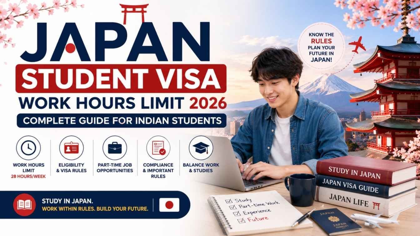 Japan Student Visa Work Hours Limit 2026: Complete Guide for Indian Students