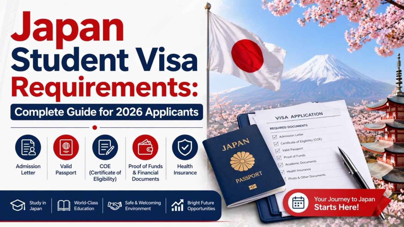 Japan Student Visa Requirements: Complete Guide for 2026 Applicants