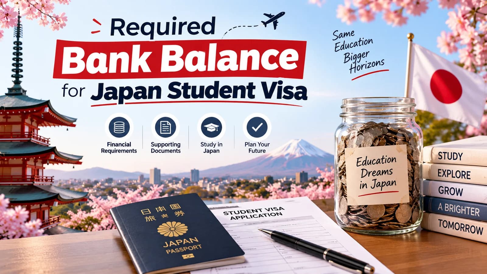 Required Bank Balance for Japan Student Visa